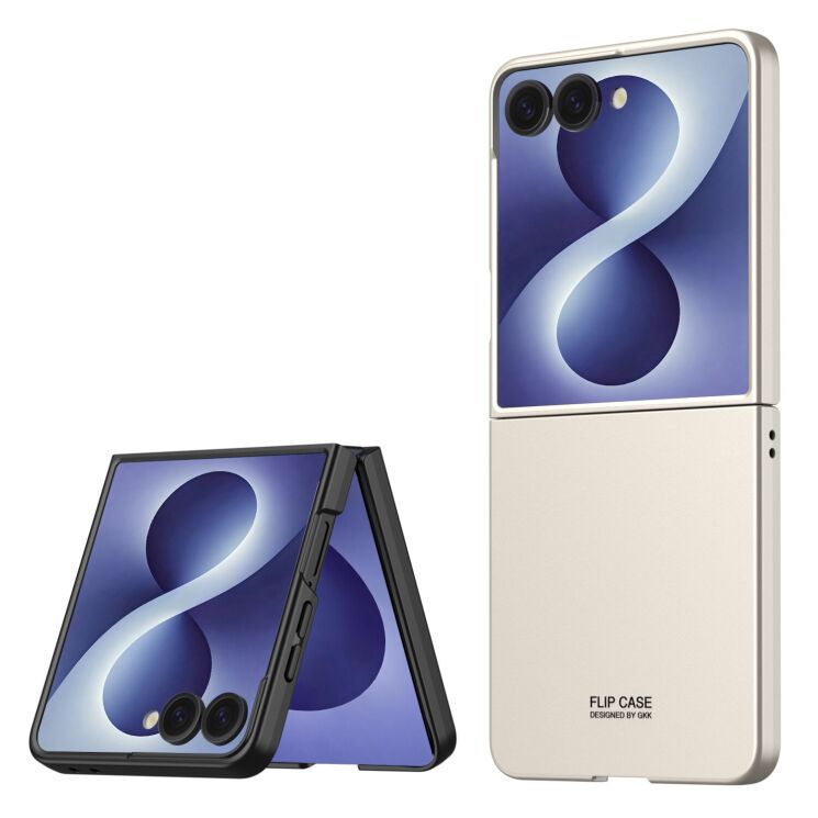Пластиковий чохол GKK Hard Shell (FF) для Samsung Galaxy Flip 8 - Grey (423530H) Пластиковий чохол GKK Hard Shell (FF) для Samsung Galaxy Flip 8 - Grey: фото 6 з 9