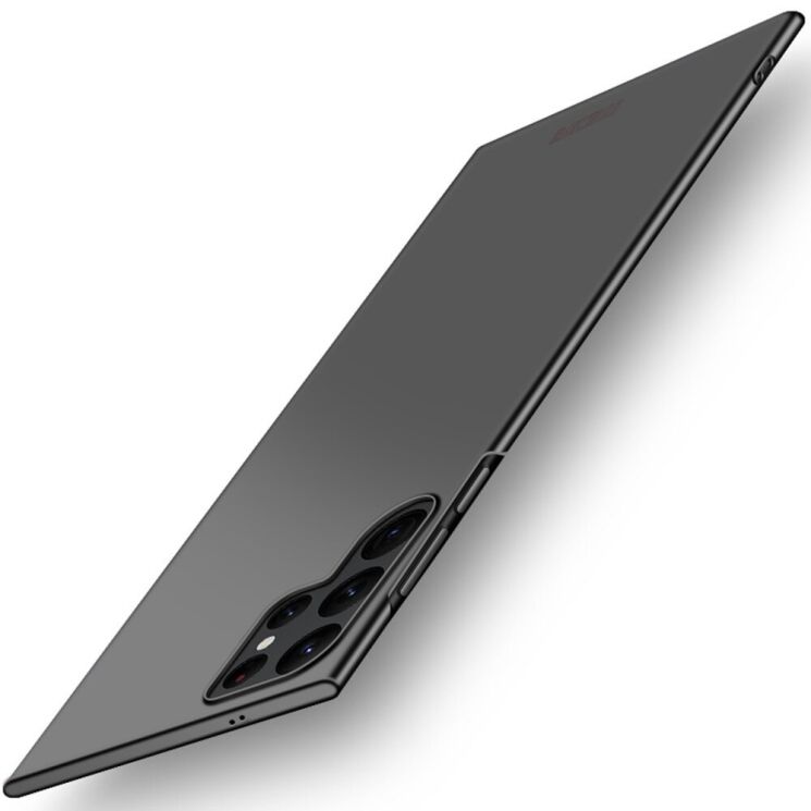 Пластиковый чехол MOFI Slim Shield для Samsung Galaxy S24 Ultra (S928) - Black: фото 1 из 9