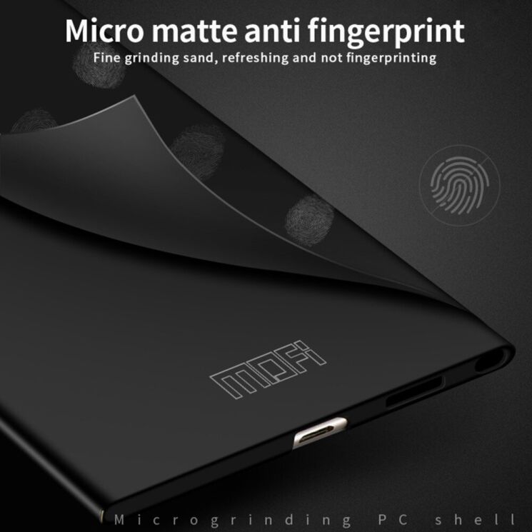 Пластиковый чехол MOFI Slim Shield для Samsung Galaxy S24 Ultra (S928) - Black: фото 5 из 9