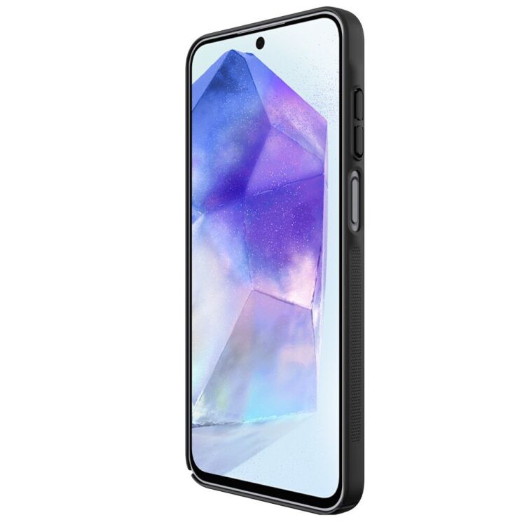 Пластиковый чехол NILLKIN Frosted Shield для Samsung Galaxy A16 (A165) - Black: фото 5 из 15
