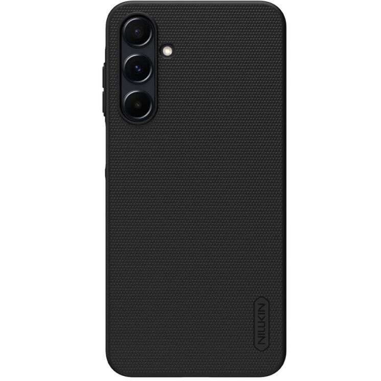 Пластиковый чехол NILLKIN Frosted Shield для Samsung Galaxy A16 (A165) - Black: фото 1 из 15
