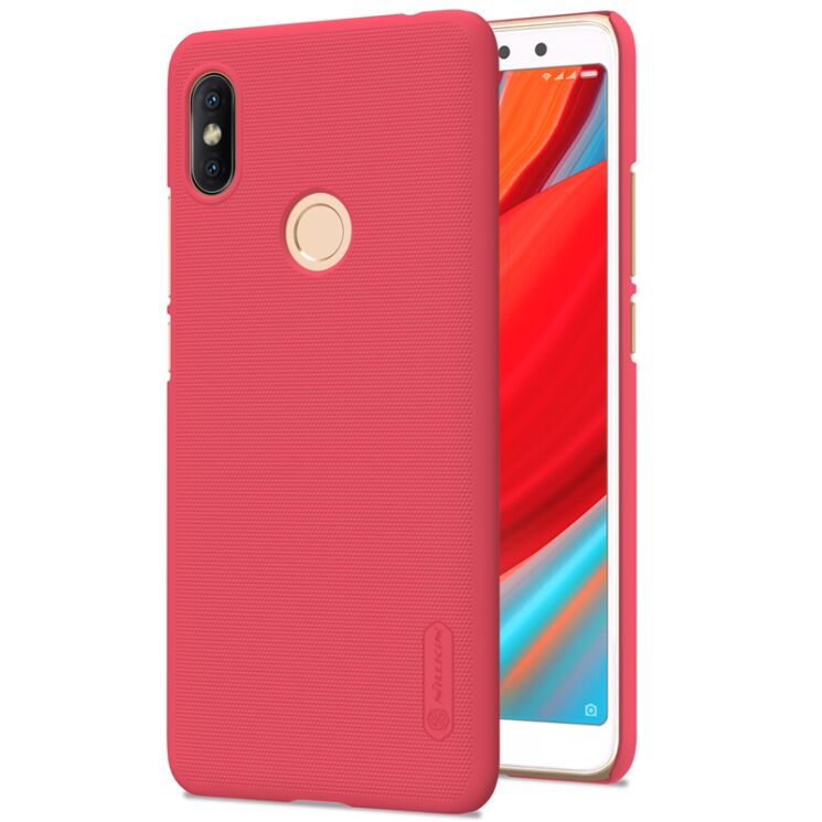 Пластиковый чехол NILLKIN Frosted Shield для Xiaomi Redmi S2 - Red: фото 1 из 15