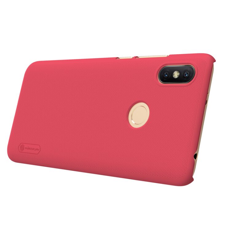 Пластиковый чехол NILLKIN Frosted Shield для Xiaomi Redmi S2 - Red: фото 2 из 15