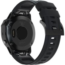 Ремешок ArmorStandart Silicone для часов Garmin с креплением Quick Fit 20mm - Black: фото 1 из 5