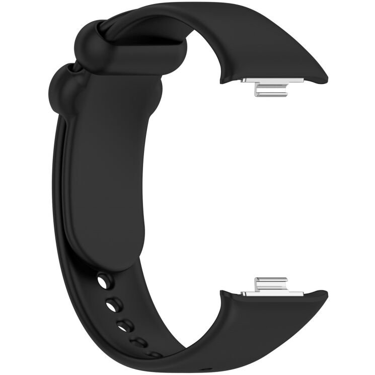 Ремешок ArmorStandart Silicone Strap для Xiaomi Redmi Watch 4 / 5 / Mi Smart Band 8 Pro / Band 9 Pro - Black: фото 4 из 6