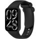 Ремешок ArmorStandart Silicone Strap для Xiaomi Redmi Watch 4 / 5 / Mi Smart Band 8 Pro / Band 9 Pro - Black (337420B). Фото 1 из 6