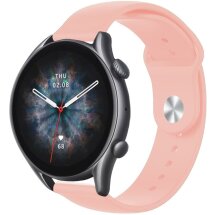 Ремешок ArmorStandart Silicone Watch Strap для часов с шириной крепления 22мм - Pink Sand: фото 1 из 2