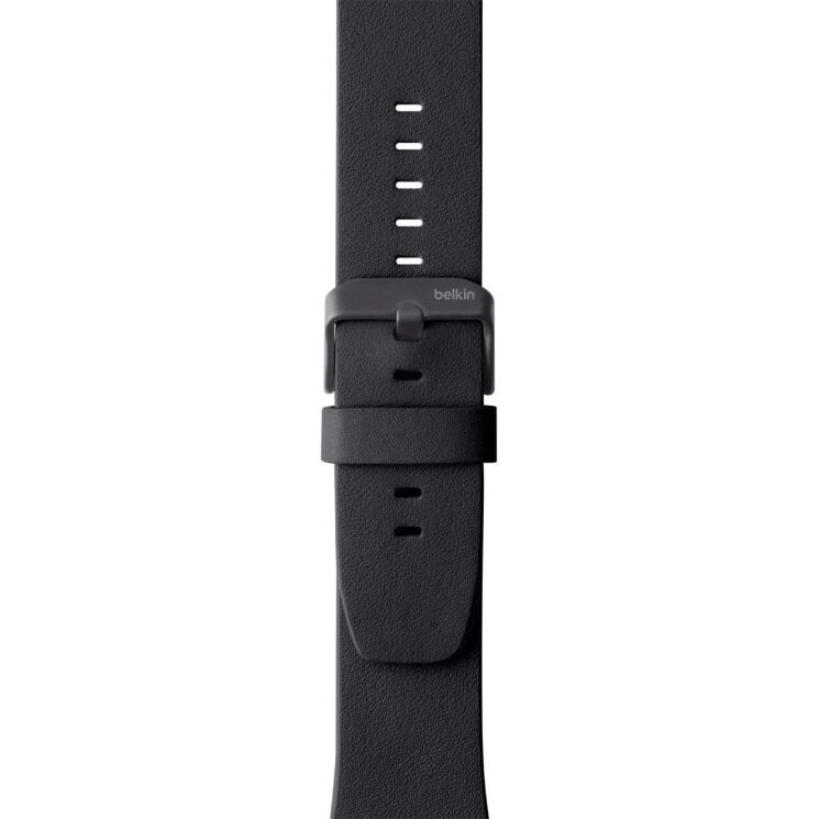Ремінець Belkin Leather Loop для Apple Watch 42 (Series 10) / 41 / 40 / SE 40 / 38 (F8W731btC00) - Black: фото 3 з 4