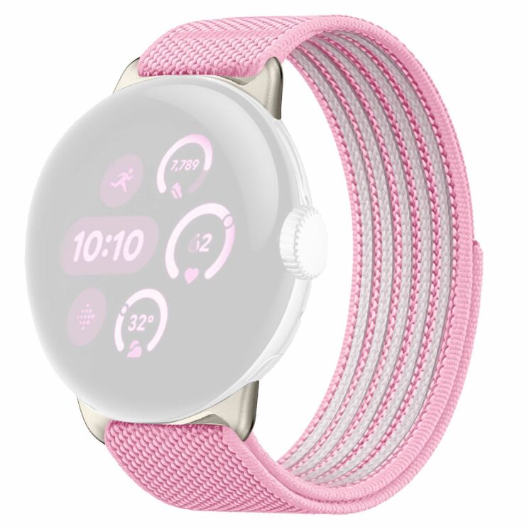 Ремешок Deexe Active Band для Google Pixel Watch 5 / 4 / 3 / 2 / 1 (41mm) - Pink: фото 1 из 4