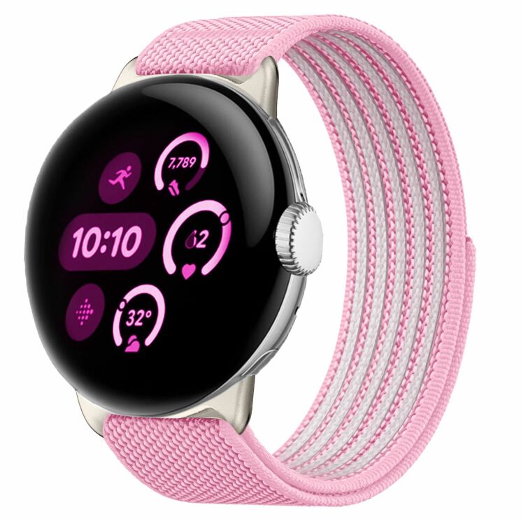 Ремешок Deexe Active Band для Google Pixel Watch 5 / 4 / 3 / 2 / 1 (41mm) - Pink: фото 2 из 4