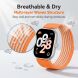 Ремінець Deexe Active Band для Xiaomi Smart Band 10 Pro / 9 Pro/ 8 Pro / Redmi Watch 6 / 5 /4 - Black (413004B). Фото 4 з 5