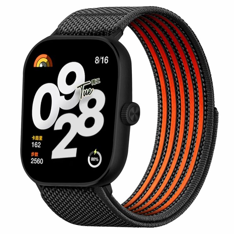 Ремінець Deexe Active Band для Xiaomi Smart Band 10 Pro / 9 Pro/ 8 Pro / Redmi Watch 6 / 5 /4 - Black: фото 2 з 5