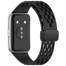 Ремешок Deexe Astra Strap для Huawei Band 11 Pro / Band 11 - Black: фото 1 из 6