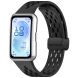 Ремешок Deexe Astra Strap для Huawei Band 11 Pro / Band 11 - Black (410602B). Фото 2 из 6