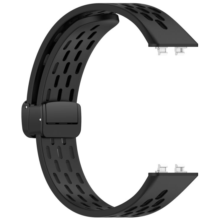 Ремешок Deexe Astra Strap для Huawei Band 11 Pro / Band 11 - Black: фото 4 из 6