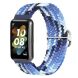Ремінець Deexe Braided Strap для Huawei Band 7 - Coloful Blue (300309CL). Фото 2 з 6