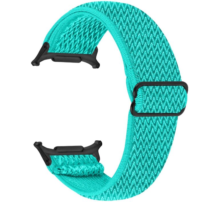 Ремешок Deexe Braided Strap для Samsung Galaxy Watch 8 (40/44mm) / 8 Classic (43/47mm) / Ultra 2 - Mint Green: фото 1 из 6