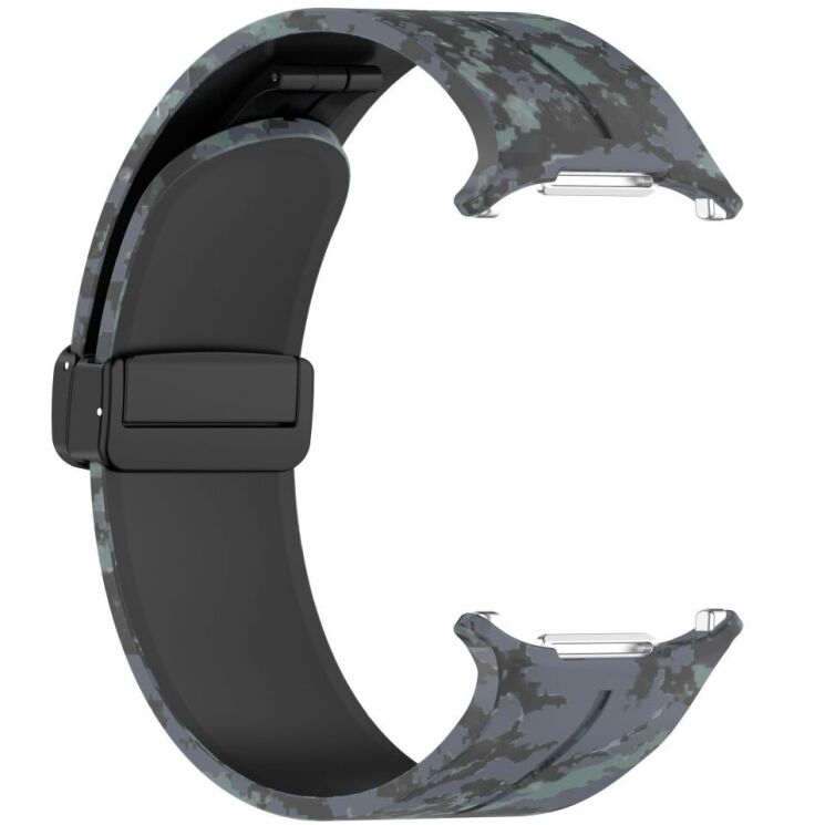 Ремешок Deexe Camouflage Pattern для Samsung Galaxy Watch Ultra (47mm) - Black: фото 3 из 6