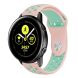 Ремешок Deexe Dot Color для Samsung Watch Active / Active 2 40mm / Active 2 44mm - Pink / Blue (223104C). Фото 5 из 6