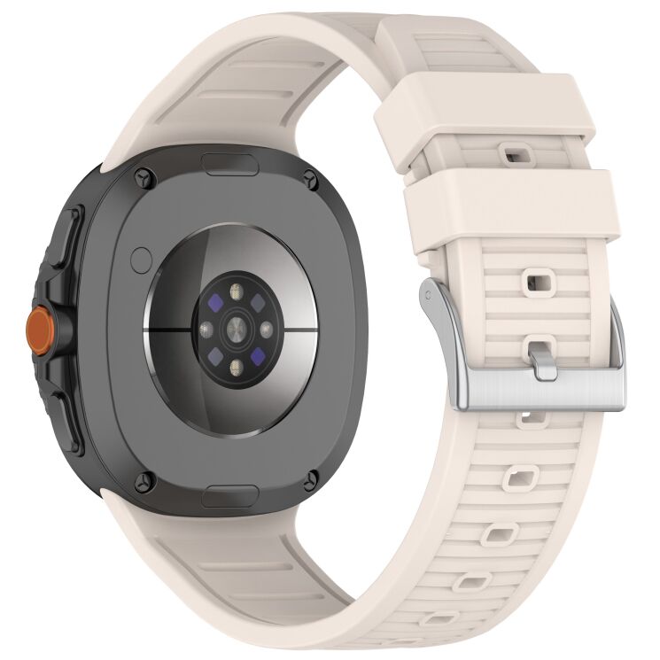 Ремінець Deexe Durable Strap для Samsung Galaxy Watch 8 (40/44mm) / 8 Classic - Starlight: фото 1 з 6