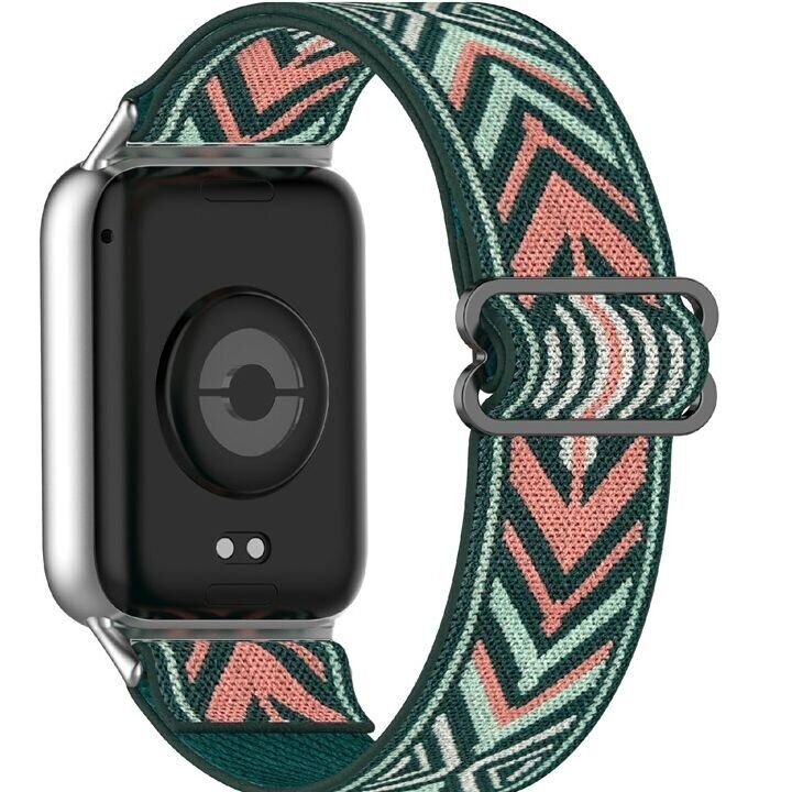 Ремешок Deexe Knitted Strap для Xiaomi Redmi Watch 4 / 5 / Mi Smart Band 8 Pro / Band 9 Pro - Green: фото 2 из 9