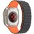 Ремешок Deexe Magnetic Band для Apple Watch 42 (Series 10) / 41 / 40 / SE 40 / 38 - Black / Orange: фото 1 из 4