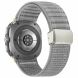 Ремешок Deexe Nylon Strap для Samsung Galaxy Watch Ultra (47mm) / Ultra (2025) - Light Grey (358072LH). Фото 1 из 5