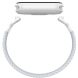 Ремешок Deexe Nylon Woven для Xiaomi Mi Smart Band 8 / Band 9 / Band 10 - White (326050W). Фото 2 из 5