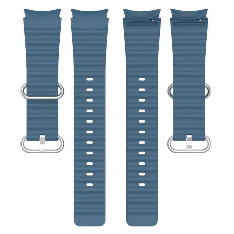 Ремешок Deexe Ocean Strap для Samsung Galaxy Watch 4 / 5 / 6 / 7 / FE (40mm) - Blue: фото 4 из 7