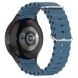 Ремешок Deexe Ocean Strap для Samsung Galaxy Watch 4 / 5 / 6 / 7 / FE (40mm) - Blue (335030L). Фото 1 из 7