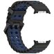 Ремешок Deexe Ocean Strap для Samsung Galaxy Watch 8 (40/44mm) / 8 Classic - Black / Blue (384117BL). Фото 3 из 6