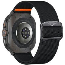 Ремінець Deexe Orbit Flex для Samsung Galaxy Watch Ultra (47mm) - Black: фото 1 з 5