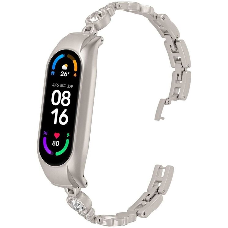 Ремешок Deexe Phoenix Flame для Xiaomi Mi Smart Band 8 / 9 - Starlight: фото 1 из 3