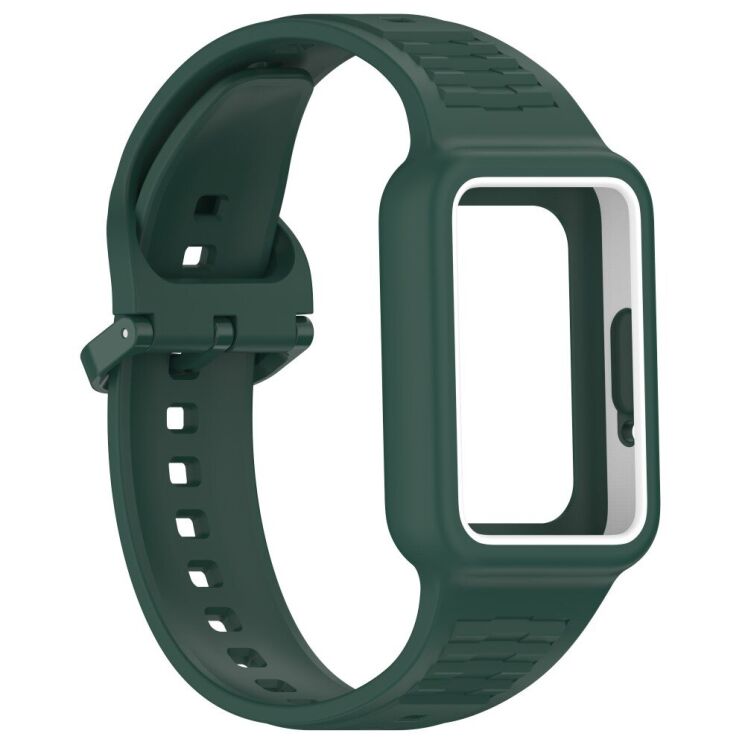 Ремешок Deexe Prime Strap для Samsung Galaxy Fit 3 - Midnight Green: фото 4 из 7