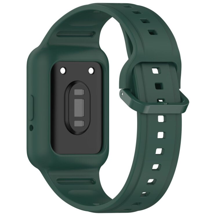 Ремешок Deexe Prime Strap для Samsung Galaxy Fit 3 - Midnight Green: фото 2 из 7