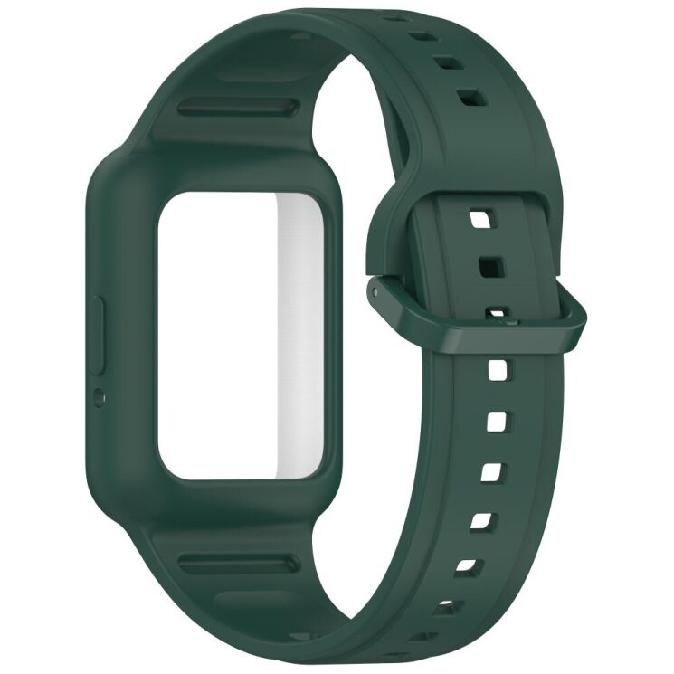Ремешок Deexe Prime Strap для Samsung Galaxy Fit 3 - Midnight Green: фото 3 из 7