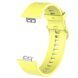 Ремешок Deexe Soft Silicone для Huawei Watch Fit - Yellow (258702Y). Фото 1 из 2