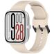 Ремешок Deexe Soft Silicone для Xiaomi Redmi Watch 4 / 5 / Mi Smart Band 8 Pro / Band 9 Pro - Starlight (370309SL). Фото 4 из 9