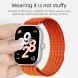 Ремешок Deexe Soft Weave для Xiaomi Redmi Watch 4 / Watch 5 / Watch 6 / Mi Smart Band 8 Pro / Band 9 Pro - Orange (391405O). Фото 3 из 5