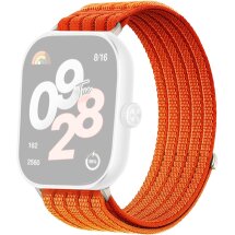 Ремешок Deexe Soft Weave для Xiaomi Redmi Watch 4 / Watch 5 / Watch 6 / Mi Smart Band 8 Pro / Band 9 Pro - Orange: фото 1 из 5