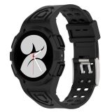 Ремінець Deexe Solid Color для Samsung Galaxy Watch 4 / 5 (44mm) - Black (284532B)