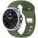 Ремінець Deexe Sport Band для Samsung Galaxy Watch 8 (40/44mm) / 8 Classic - Army Green (384139AG). Фото 2 з 6