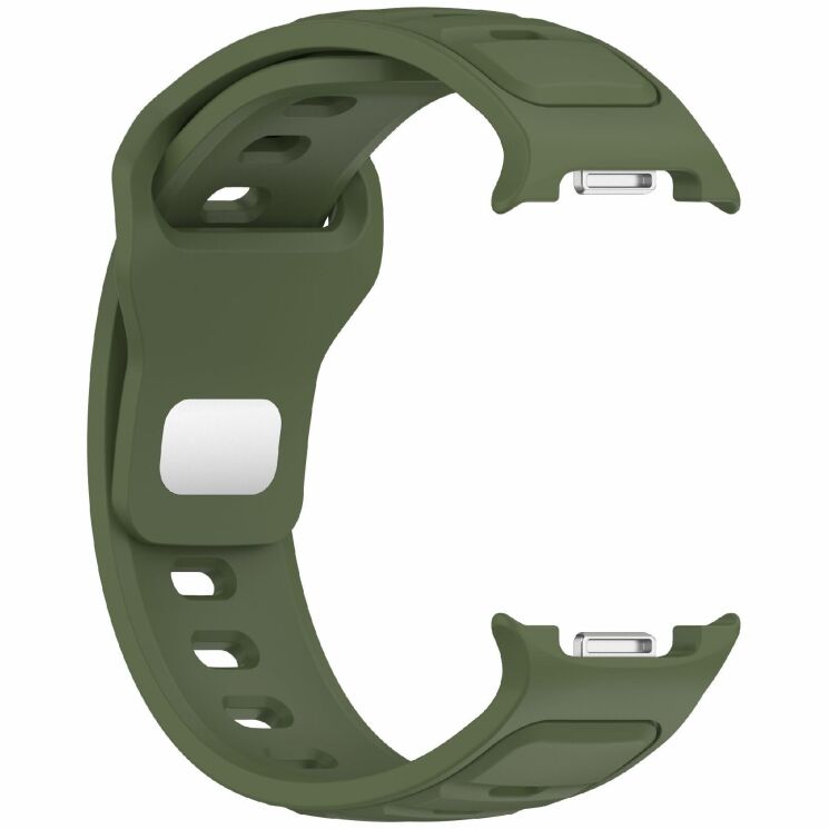 Ремінець Deexe Sport Band для Samsung Galaxy Watch 8 (40/44mm) / 8 Classic - Army Green: фото 4 з 6