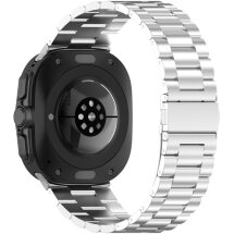 Ремінець Deexe Stainless Steel для Samsung Galaxy Watch Ultra (47mm) - Silver: фото 1 з 9