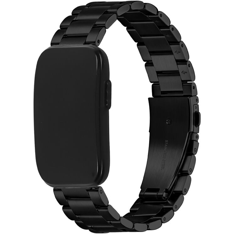 Ремешок Deexe Steel Strap для Garmin CIRQA - Black (362605B) Ремешок Deexe Steel Strap для Garmin CIRQA - Black: фото 1 из 7