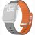 Ремешок для часов AHASTYLE Signature Touch для Apple Watch 46 / 45 / 44 / SE 44 / 42 (Series 1-3) / Ultra / Ultra 2 / Ultra 3 - Grey / Orange: фото 1 из 8
