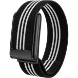 Ремешок для часов Deexe Triple Fit для WHOOP 5.0 / MG - Black / White: фото 1 из 2