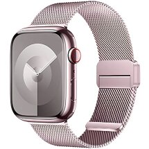 Ремінець Hoco WA26 для Apple Watch 44 / SE 44 / 45 / 46 / Ultra / Ultra 2 / Ultra 3 - Pink: фото 1 з 2