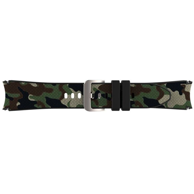 Ремешок Hybrid Fabric Band (M/L) для Samsung Galaxy Watch 4 Classic (46mm) GP-TYR890BRBGU - Camo Green: фото 5 из 5