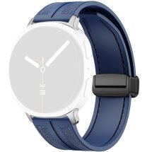 Ремешок KALEBOL Magnetic Nylon Band для Samsung Galaxy Watch 8 (40/44mm) / 8 Classic - Dark Blue: фото 1 из 6